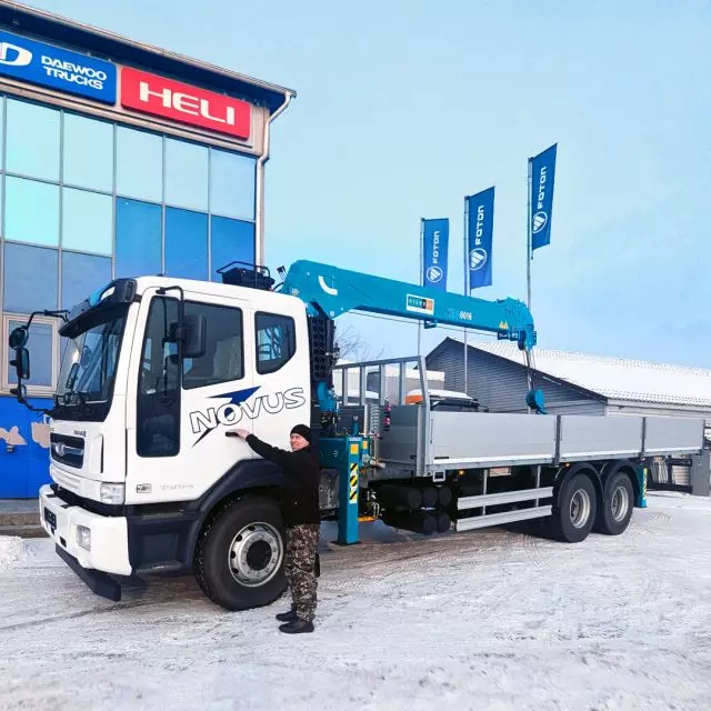 Выдача Daewoo Novus с КМУ Hyundai Everdigm золотодобытчикам!