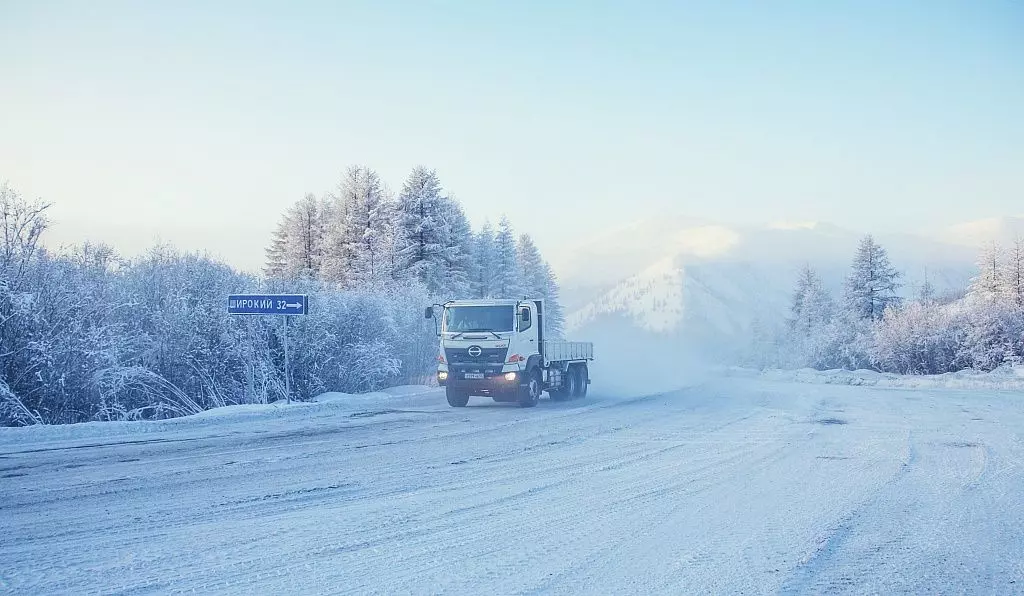HINO: Испытания в экстремальных условиях HINO: Испытания в экстремальных условиях