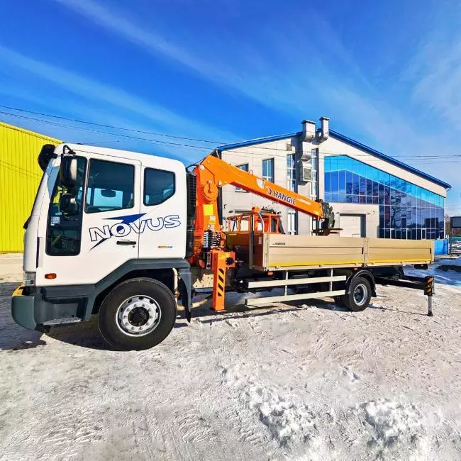 Выдача нового бортового автомобиля DAEWOO Novus СС4СТ с КМУ Hangil HGC 514 Выдача нового бортового автомобиля DAEWOO Novus СС4СТ с КМУ Hangil HGC 514